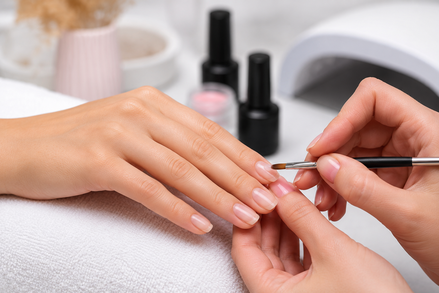 Comment faire un gainage ongle : protocole étape par étape