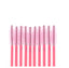 Lot de Brosse à cils et sourcils goupillons Rose clair