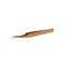Semi-curved pink gold pliers