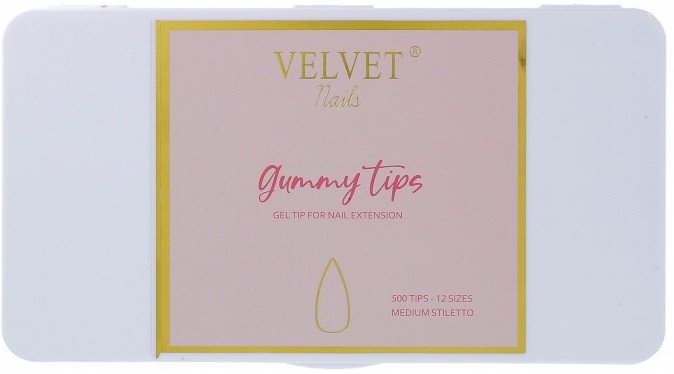 Gummy tips Medium Stiletto