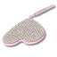 Large pink rhinestone magnifying mirror