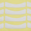 Eye contour adhesive patches eyelash extensions