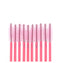 Lot de Brosse à cils et sourcils goupillons Rose clair