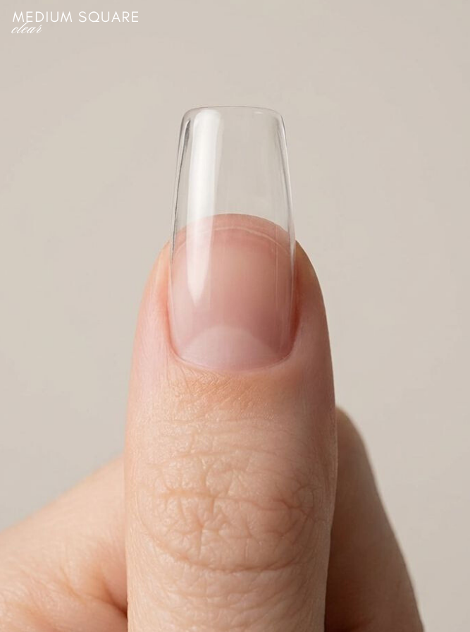 Gummy tips medium square