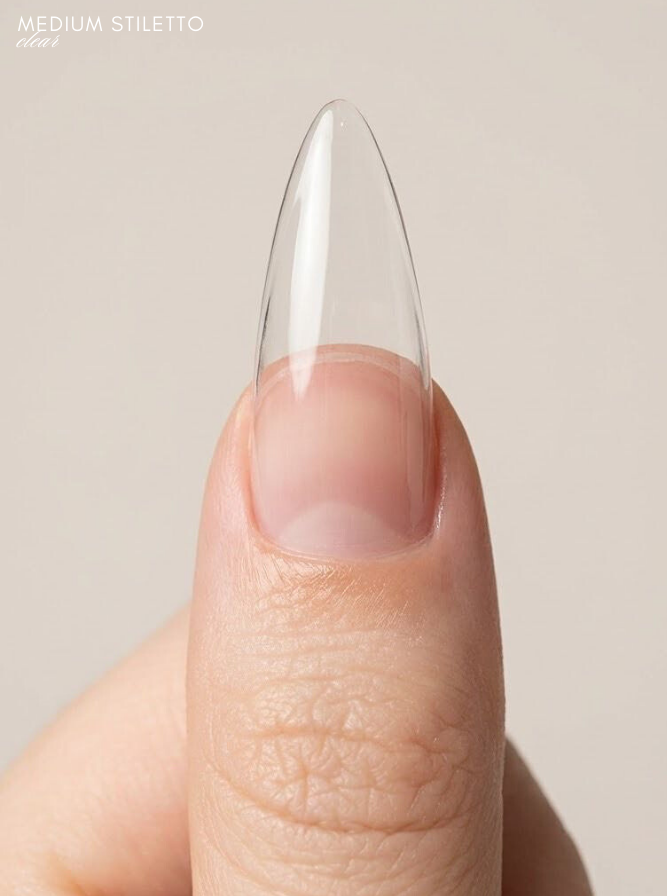 Gummy tips Medium Stiletto