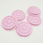 Support colle rose adhésif x5