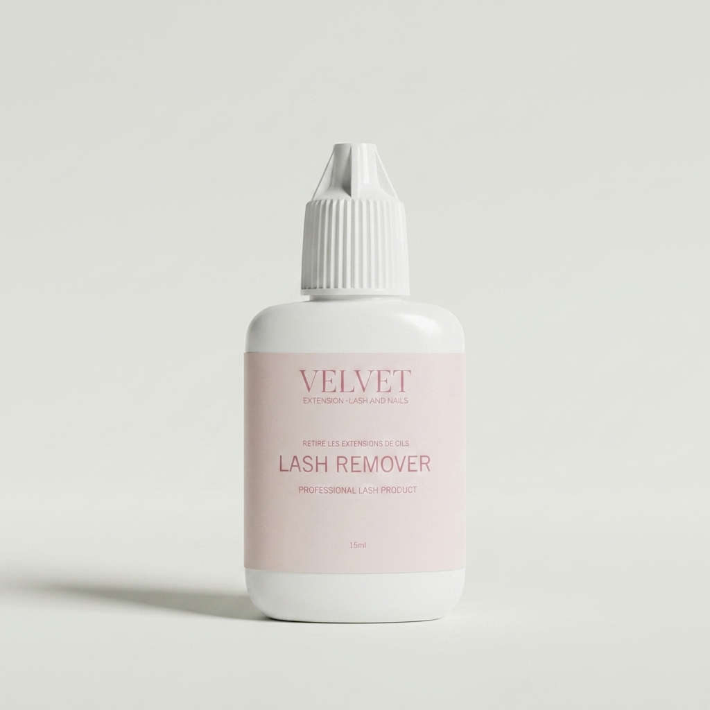 Remover gel clear transparent cils
