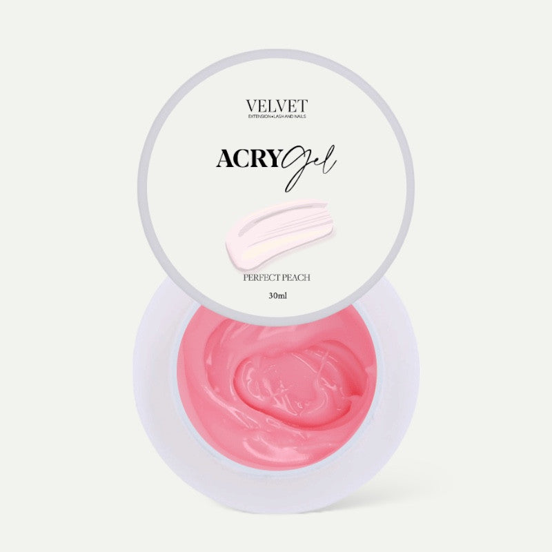 AcryGel Perfect peach en Pot - Résistant et Facile à Travailler