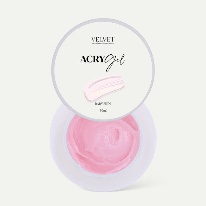 AcryGel BabySkin in Jar - Strong and Easy to Work with