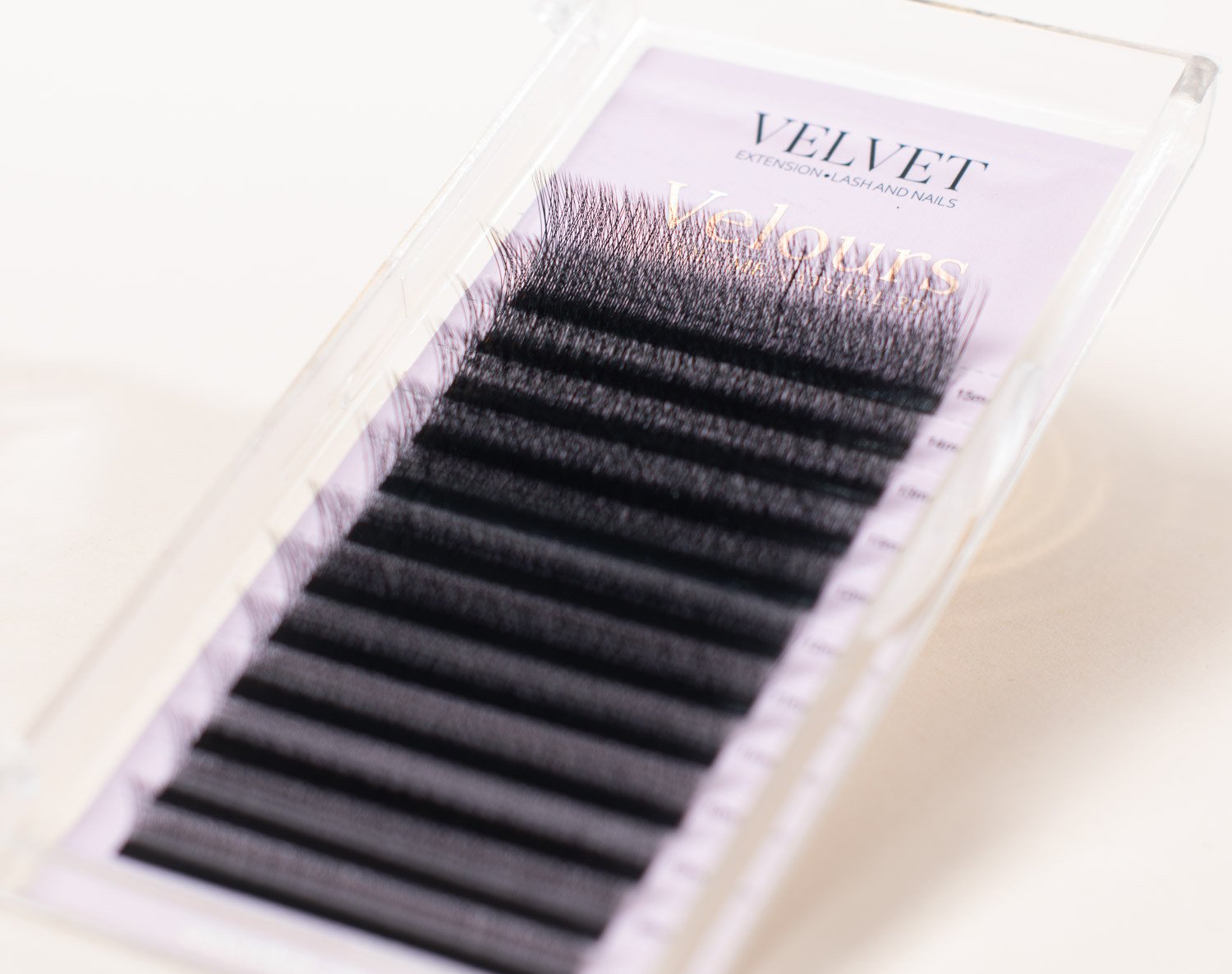 Rangées de cils 3DY Velours Lashes Velvet Extension texture velours