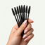 Lot de Brosse à cils et sourcils goupillons noirs