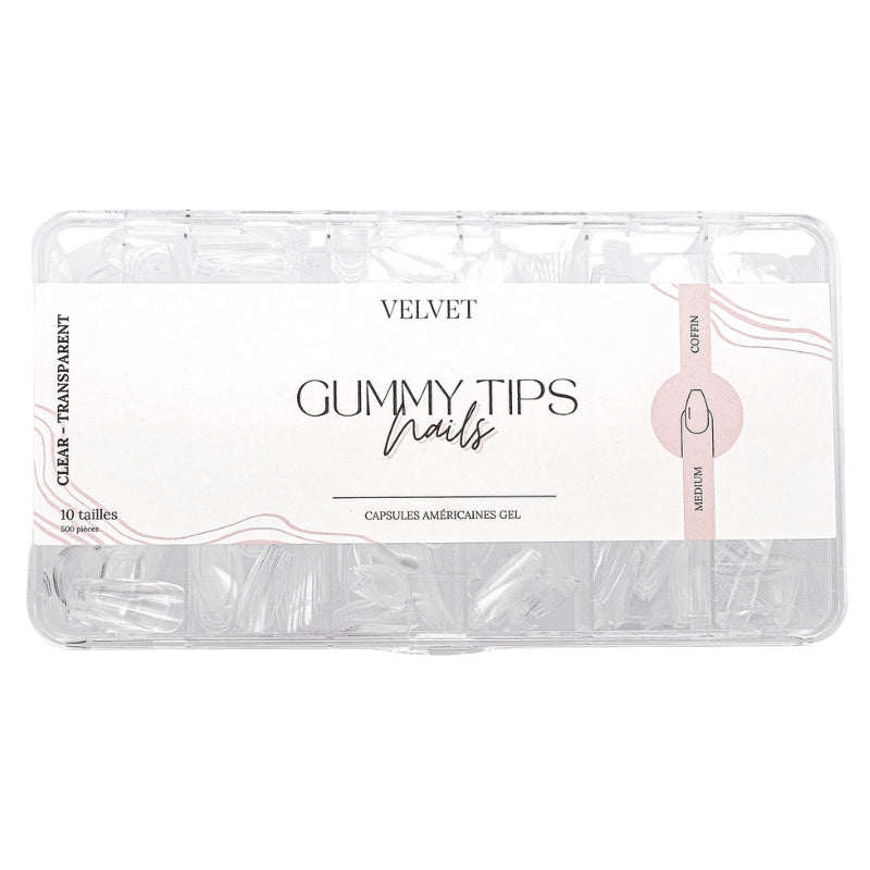 Gummy tips medium coffin
