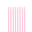 Lot de Brosse à cils et sourcils goupillons Rose clair (x50)