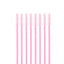 Lot de Brosse à cils et sourcils goupillons Rose clair