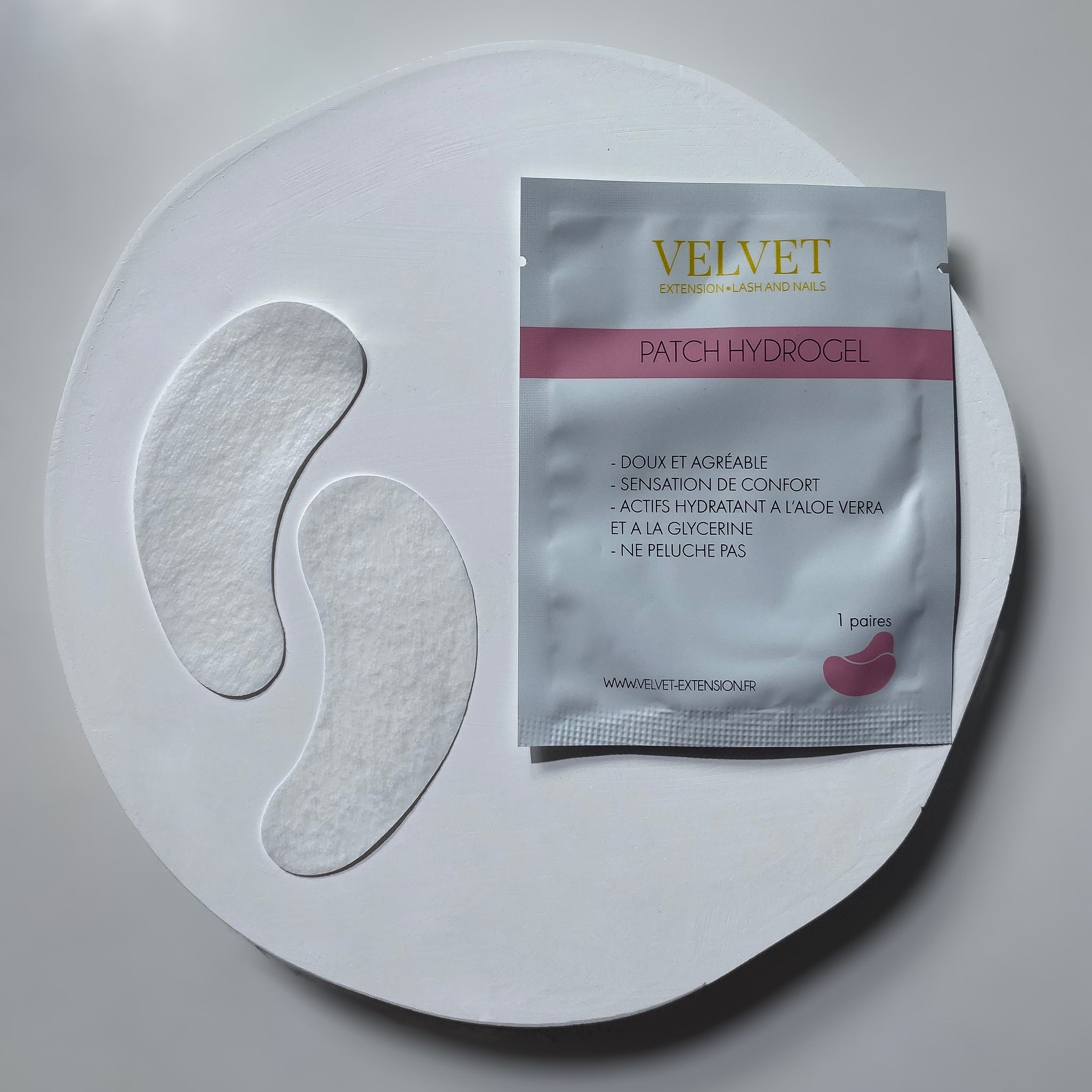 Patch Hydrogel Aloé vera, contour des yeux (lot de 10 paires)