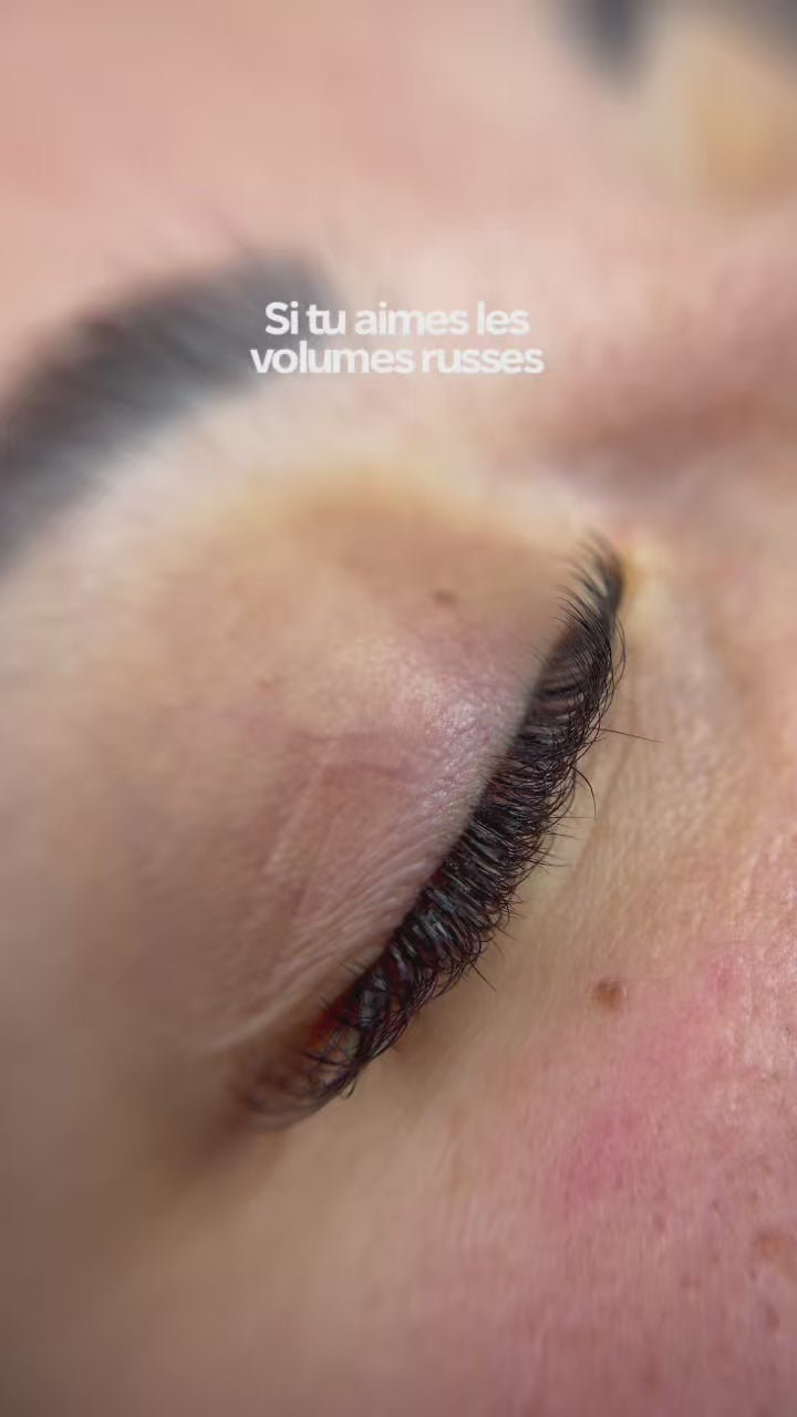 3DW Velours Lashes (tailles mix) – Extensions de cils professionnelles effet 3D velours