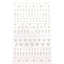 Stickers Live or Die White