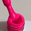 Texture du vernis semi-permanent Fuchsia Starlight, teinte rose fuchsia vif